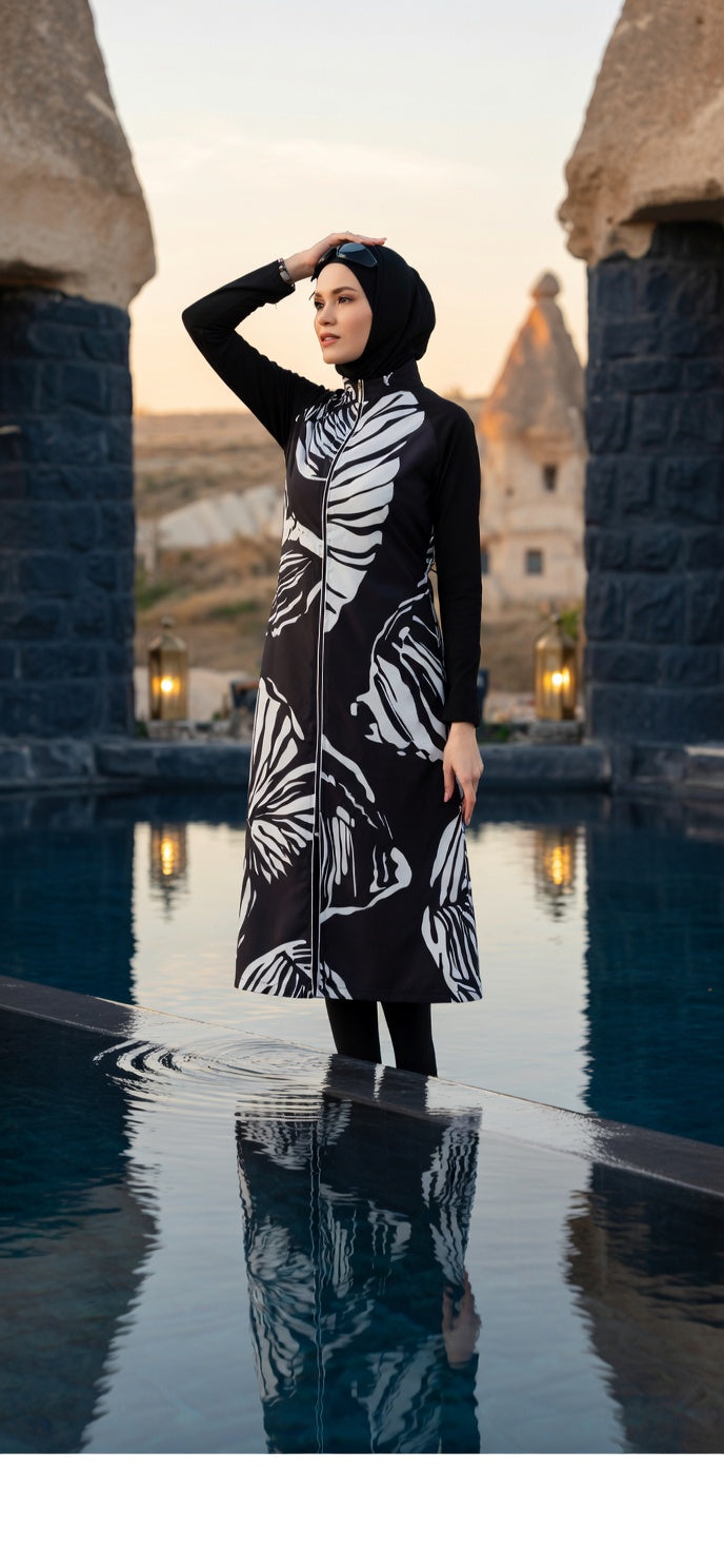 Zara Luxe Palm – Burkini Damen 
